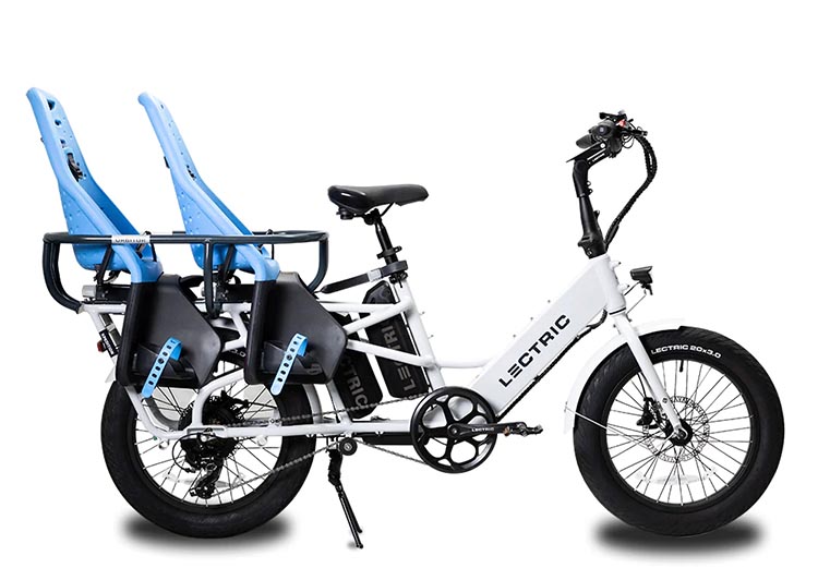 lectric xpedition ebike with child seats