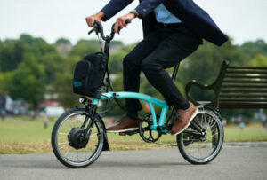 Brompton E-Bike M2L Bolt Blue Lacquer