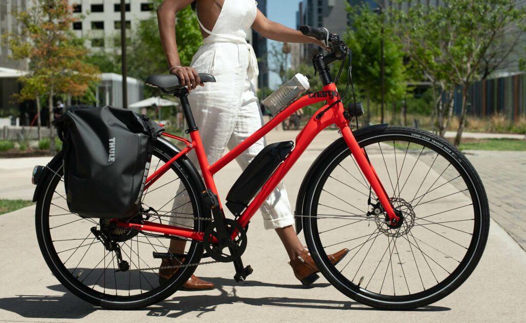 Charge City e-bike's powerful motor