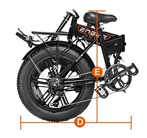 folded electric bike engwe ep2 pro