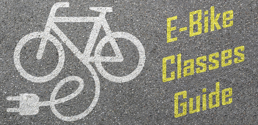 class 1 2 and 3 ebikes