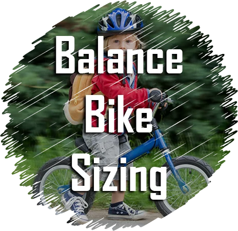 balance bike sizing
