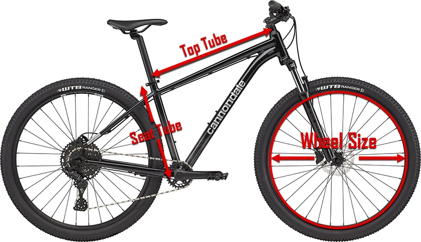 mountain bike frame size