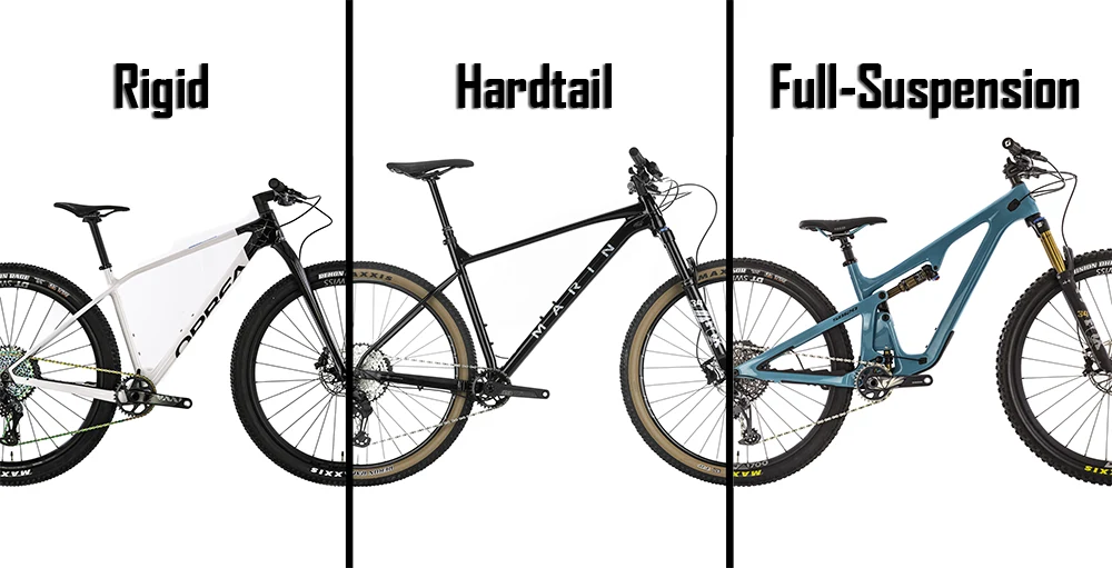 mountain bike frame styles