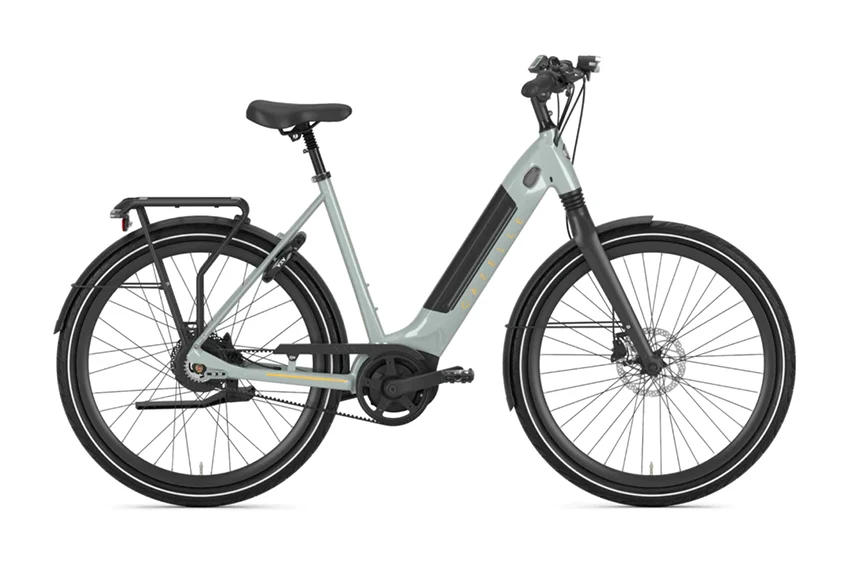 Gazelle Ultimate C380 ebike with a belt drive