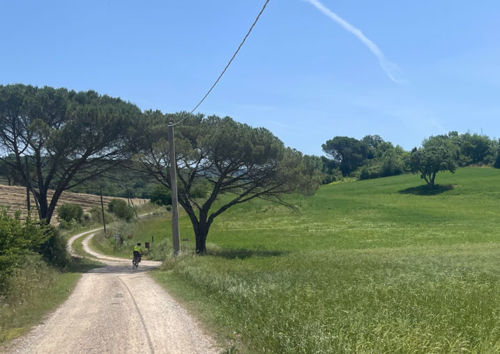 Tuscany trail views